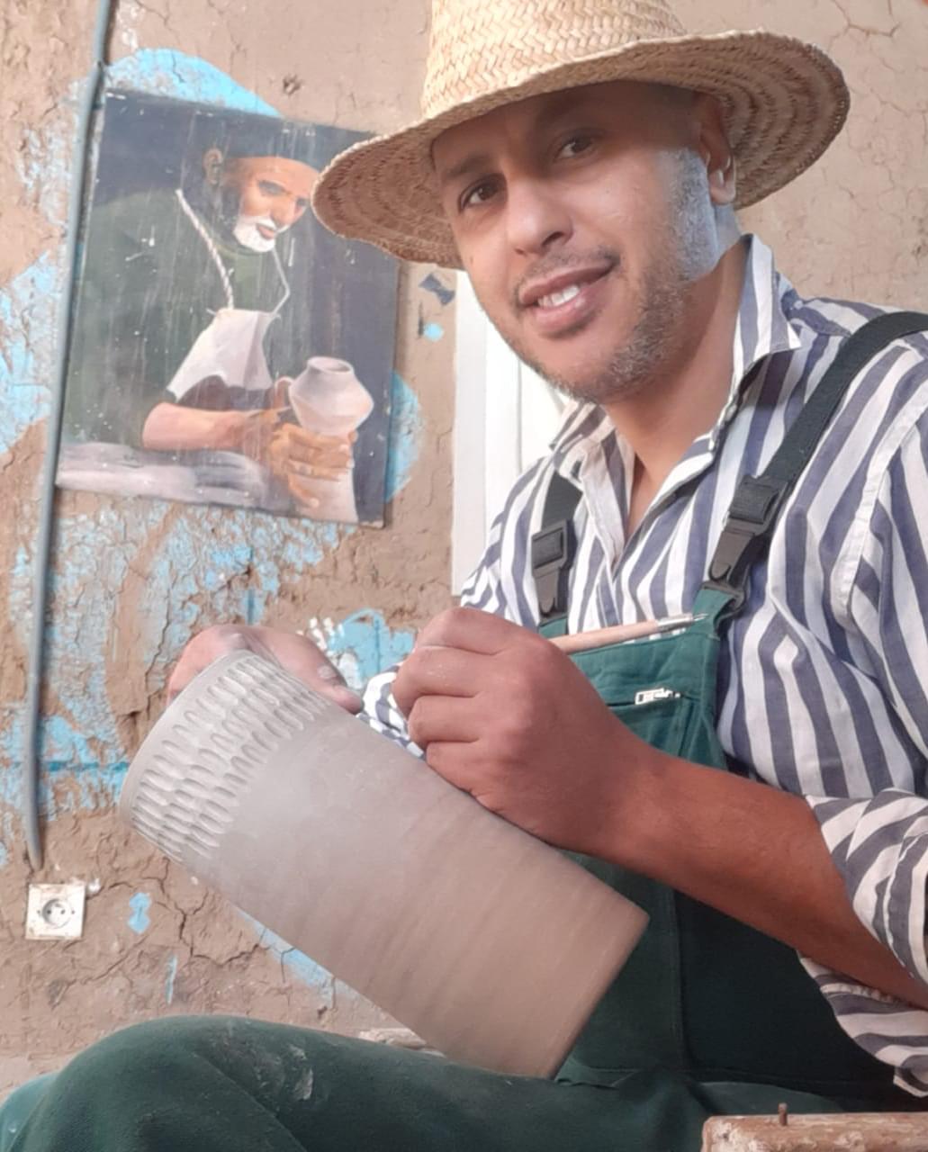 El khaoua Adil Pottery & Ceramic Artist Marrakech Morocco